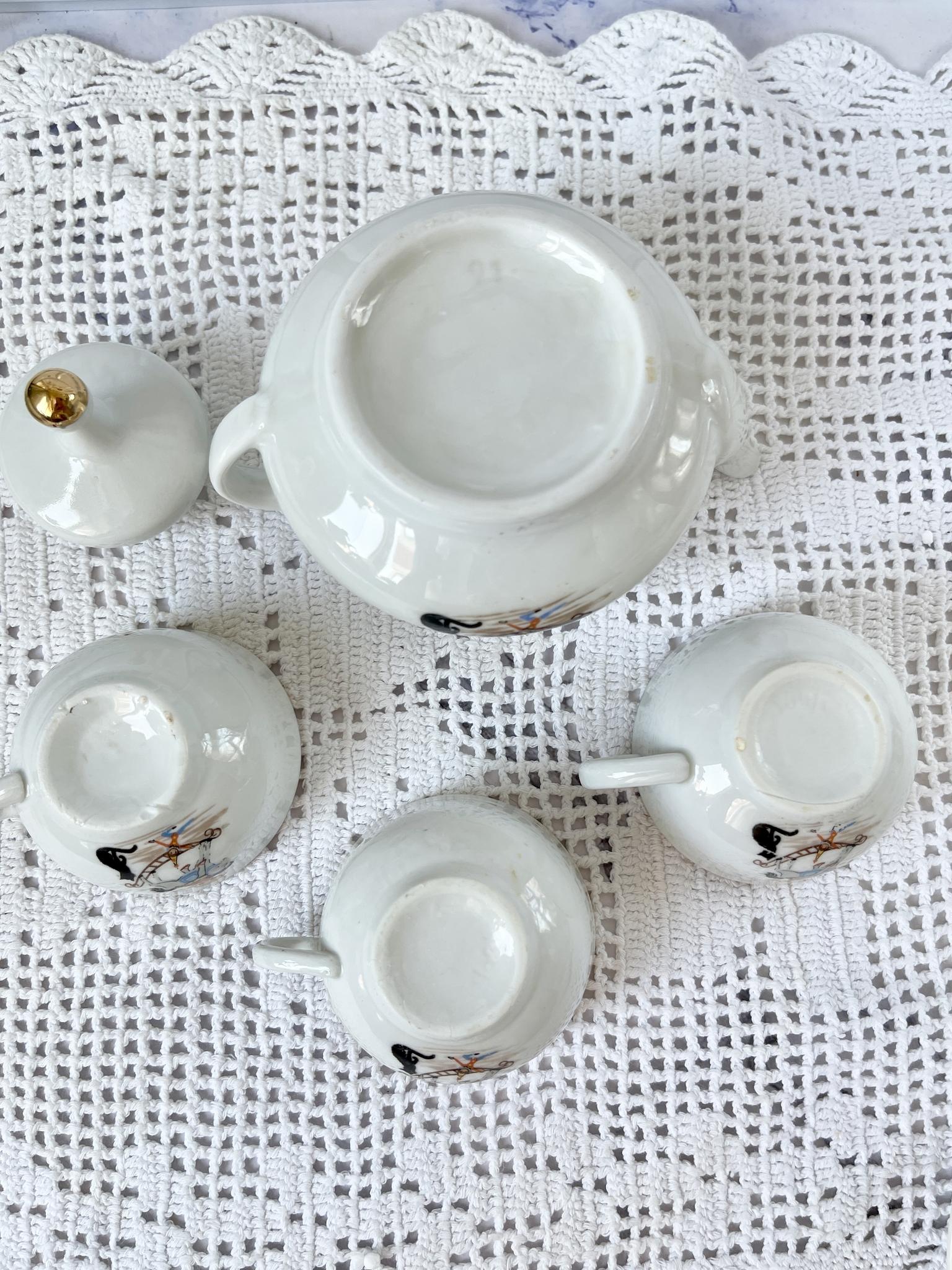 ГДР кукольный сервиз
