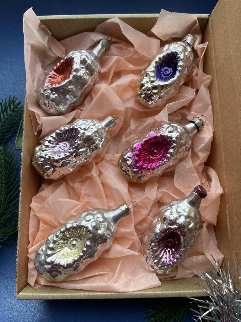 Набор елочных украшений ссср