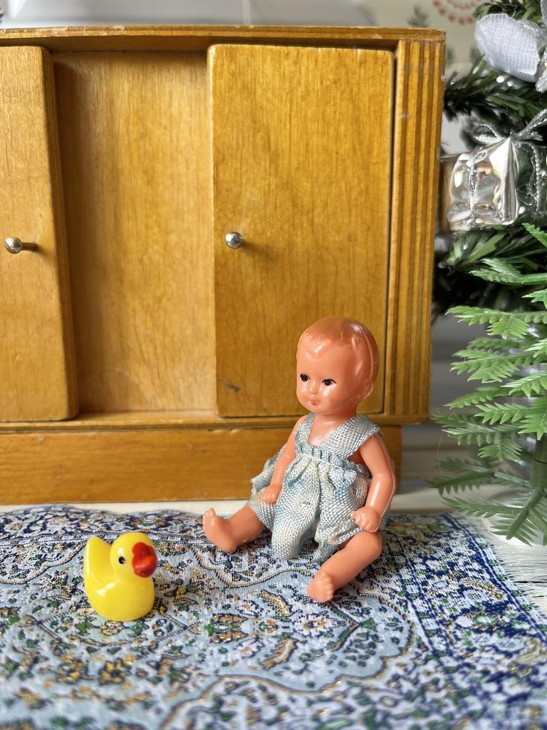 Старинный маленький пупсик Emil Schwenk,