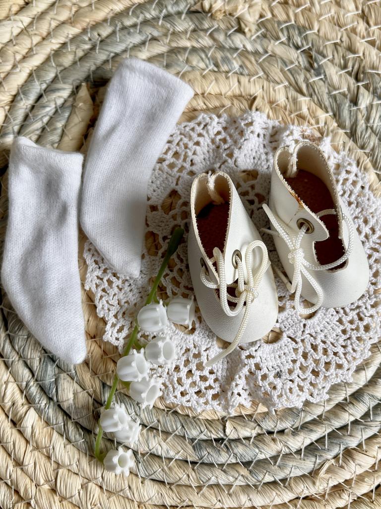 Кукольные туфельки с носочками