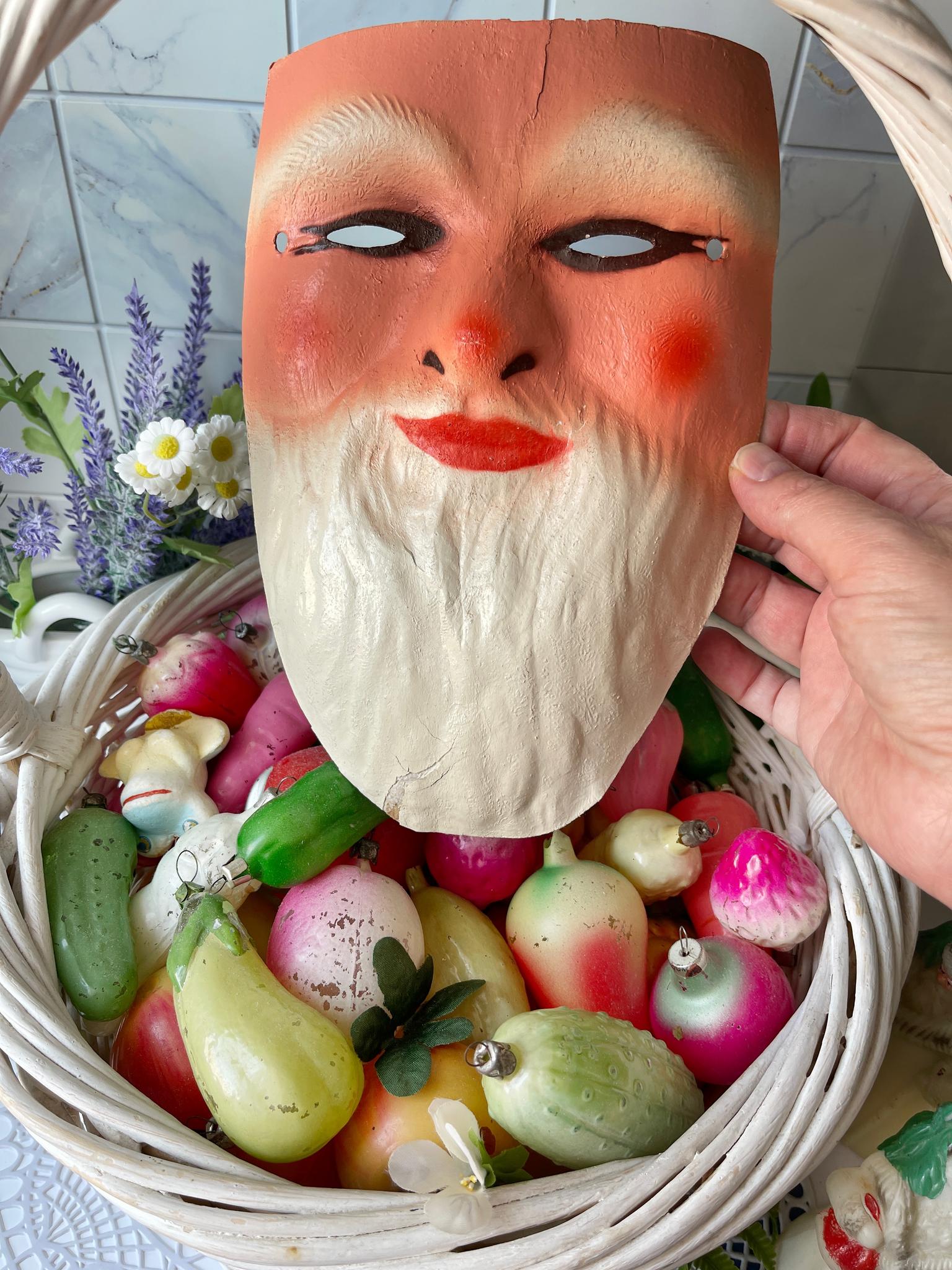 Новогодняя карнавальная маска ссср