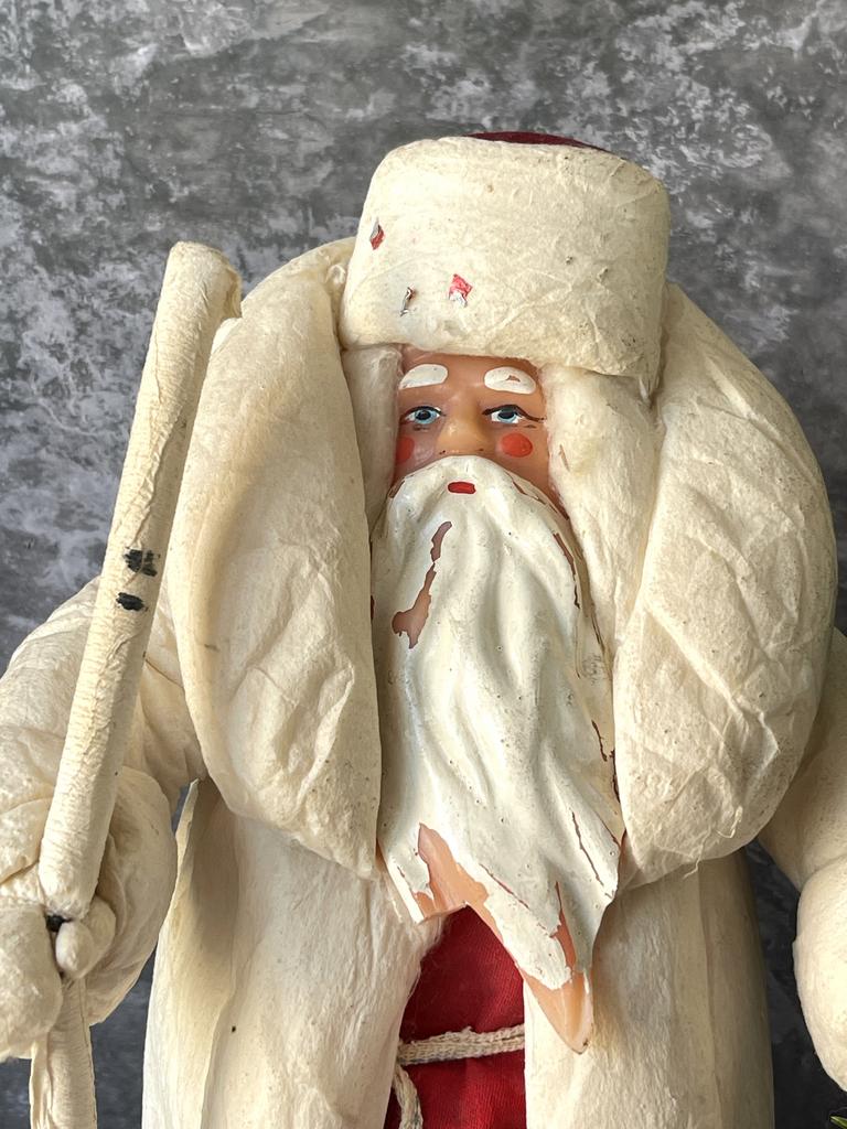 1970 г. Прекрасный ватный Дед Мороз