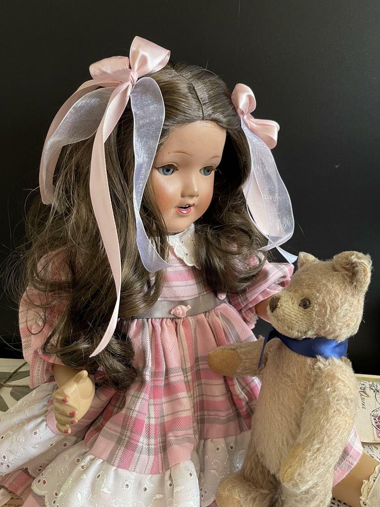 Большая кукла Sonneberger Porzellanfabrik, Германия,