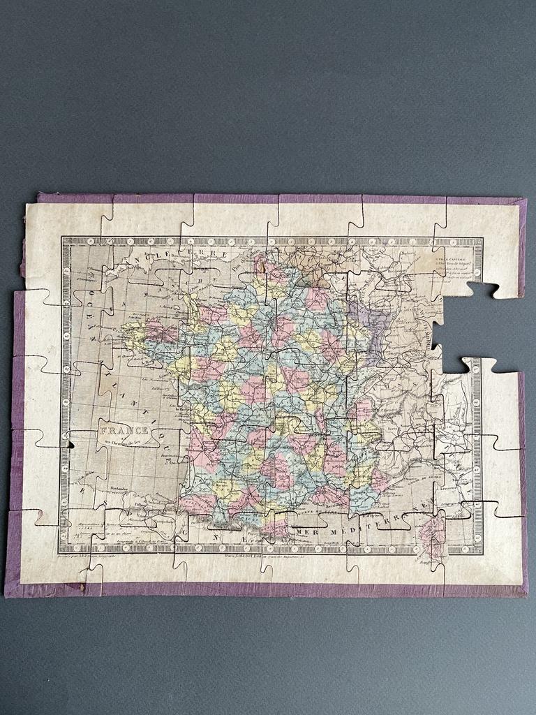 Деревянные пазлы 1845-65 г