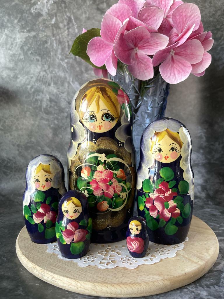 Крупная пятиместная матрешка