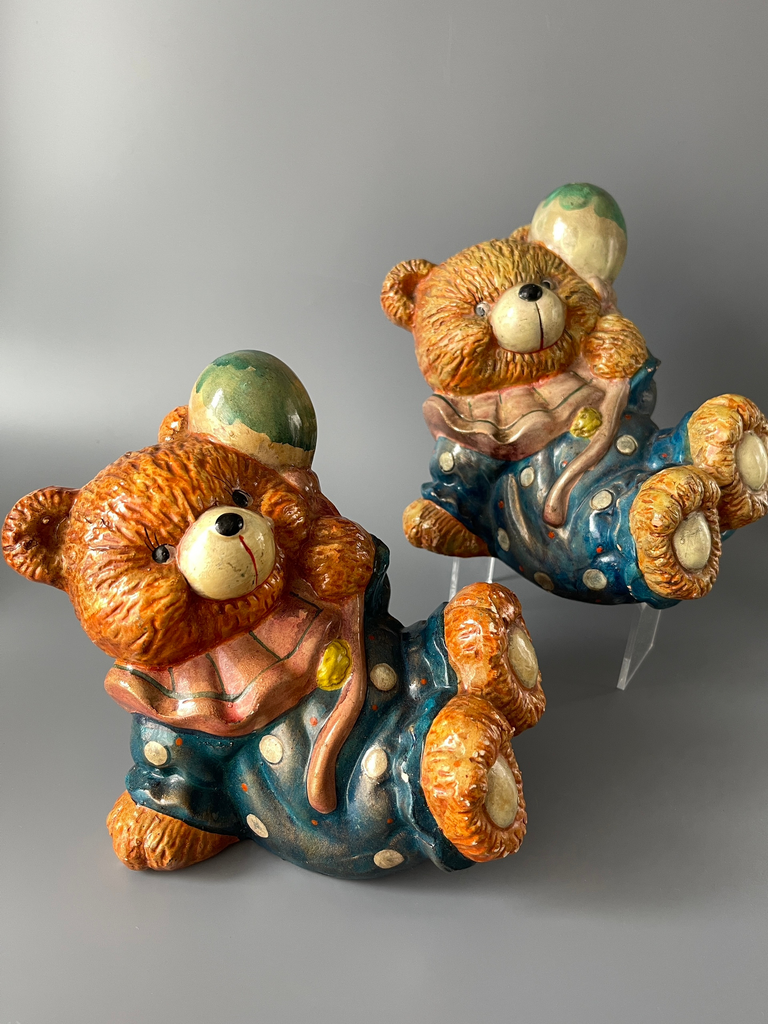 Мишки-клоуны, копилки