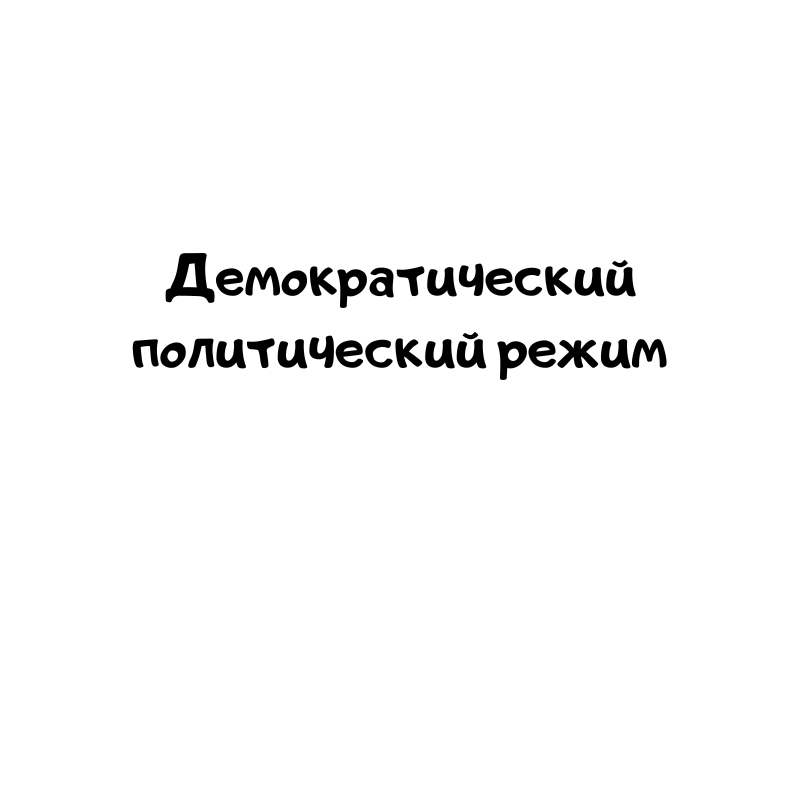 Демократический политический режим