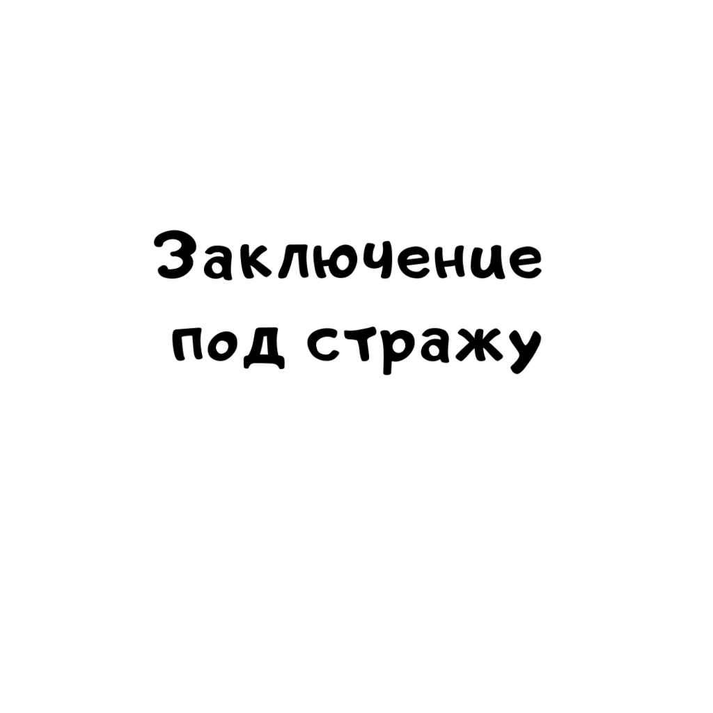 Заключение под стражу