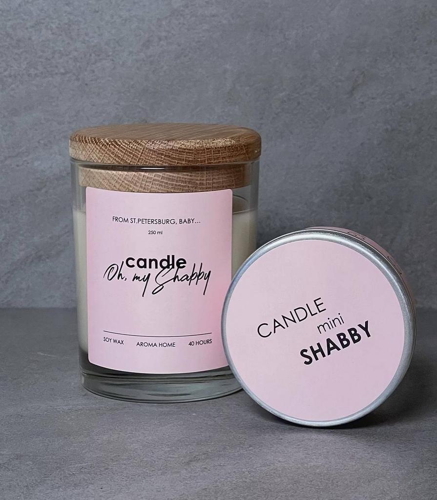 Аромасвеча в стекле