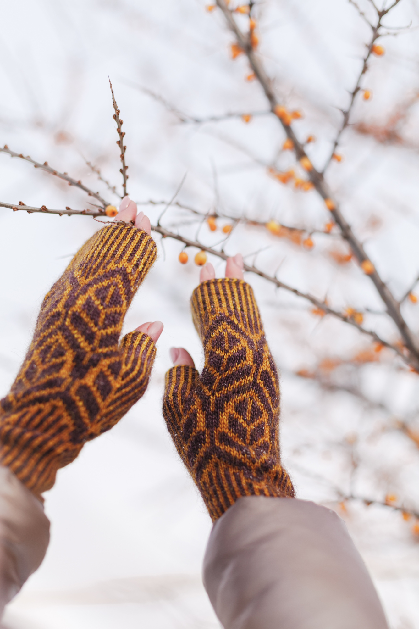 Митенки Organic