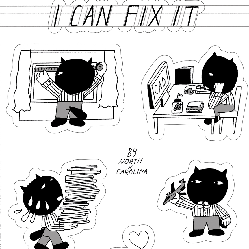 Стикерпак Инженер Мэйсон