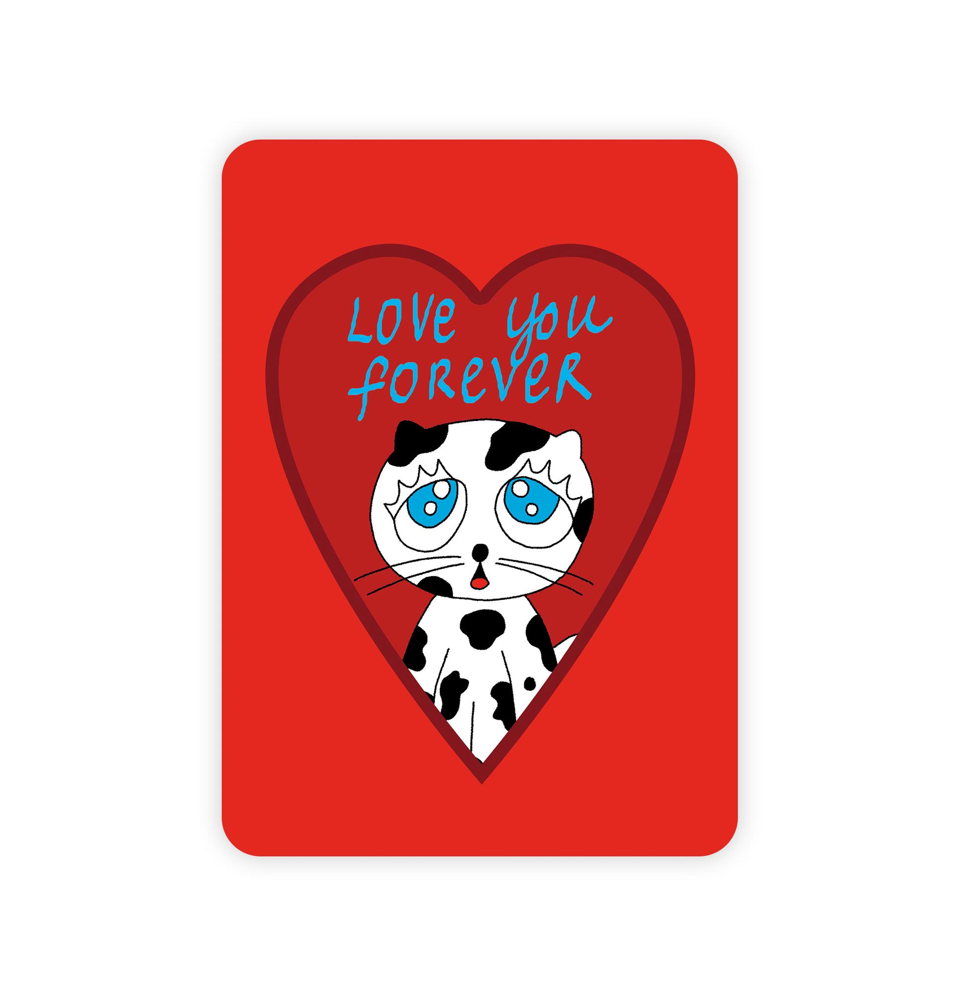 Открытка / Kittens / Love you forever