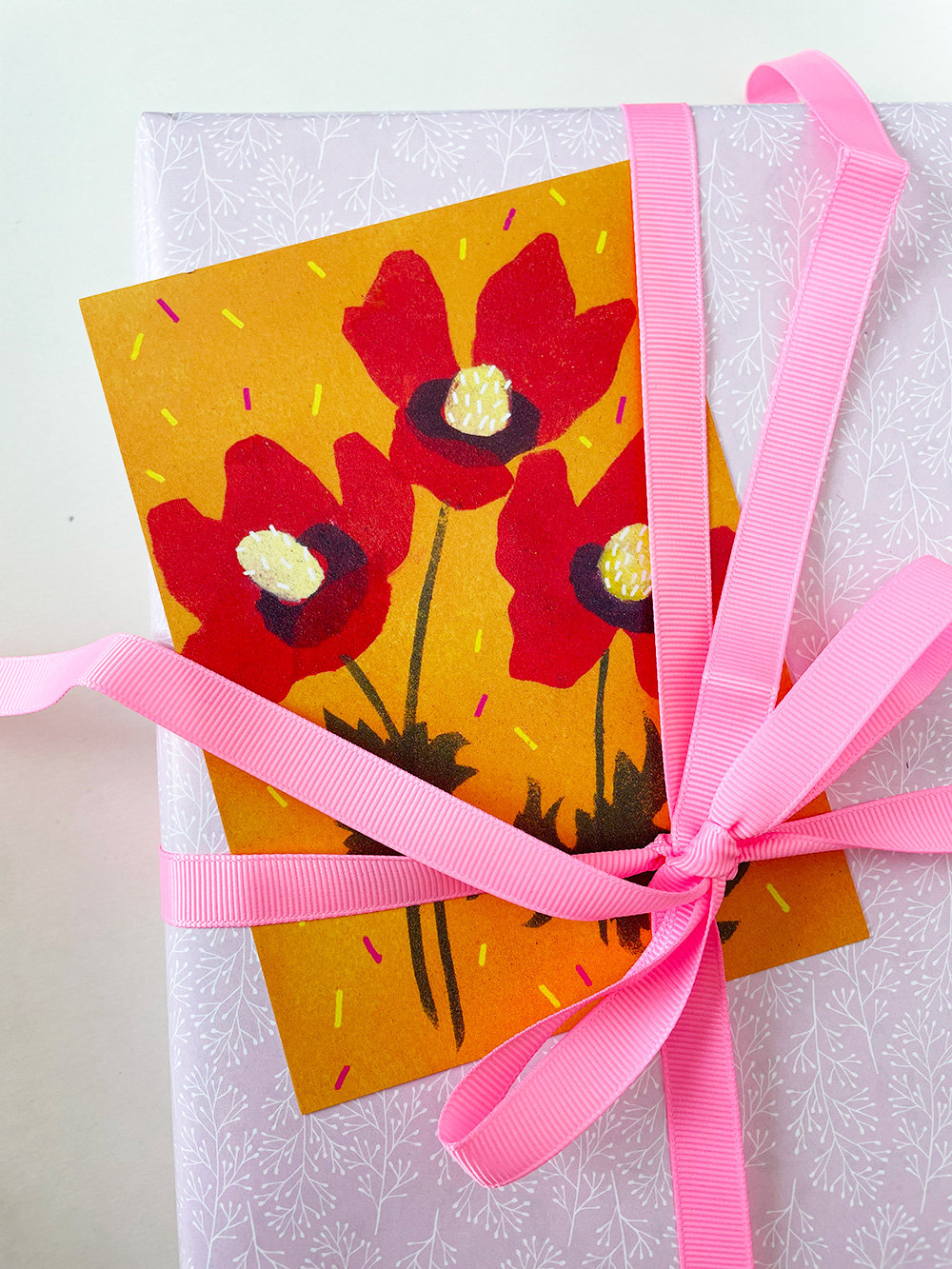 Открытка "Анемоны"