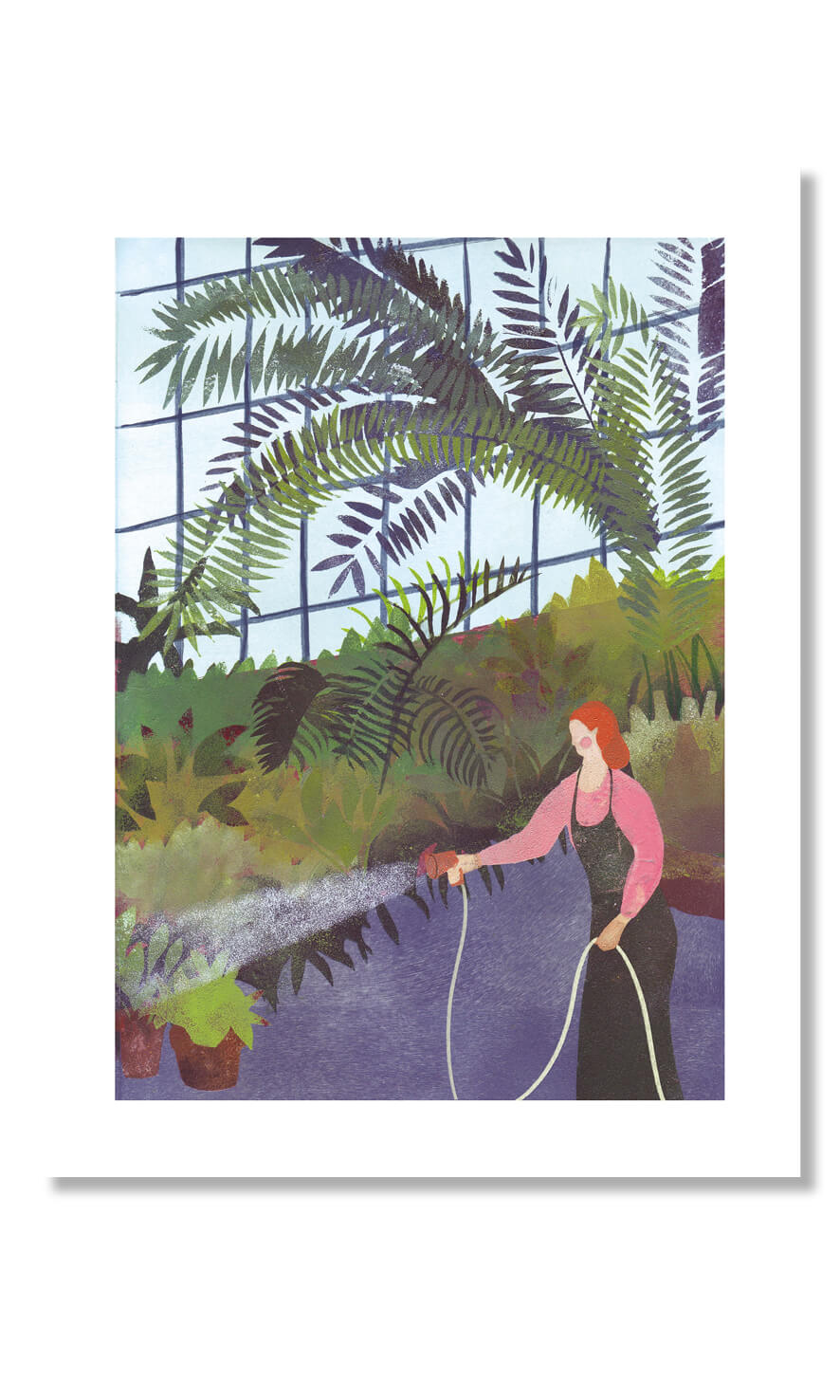 Постер "В теплице"