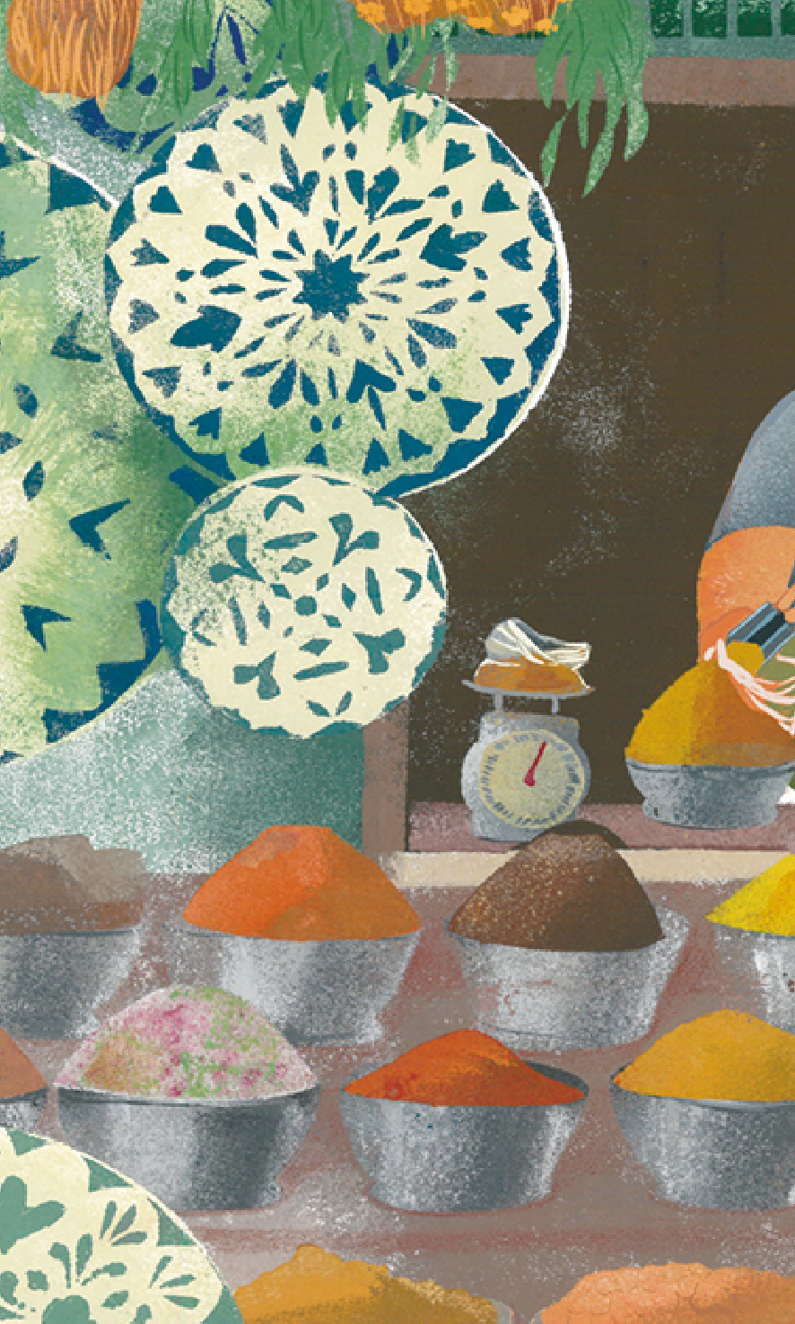 Открытка "Пряности"