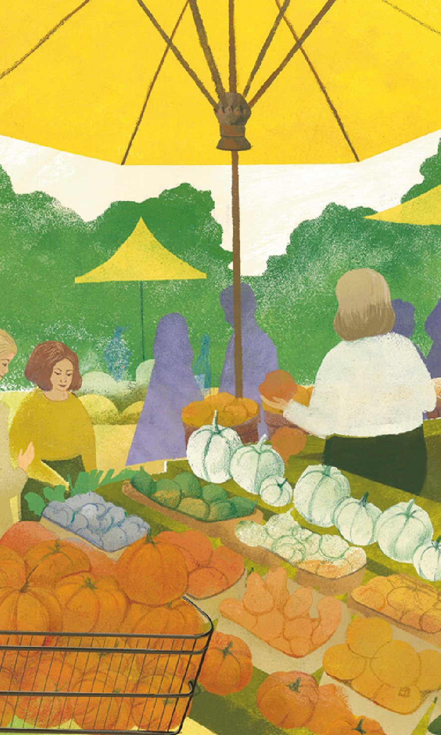 Открытка "Октябрьский рынок"