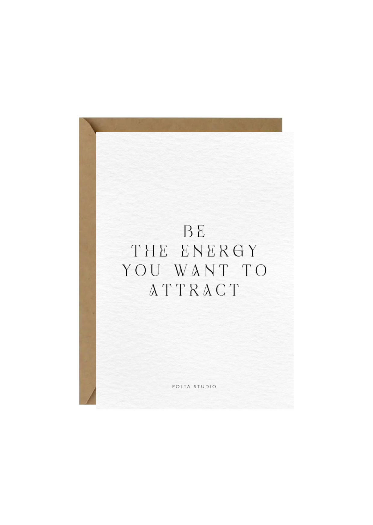 Открытка BE ENERGY