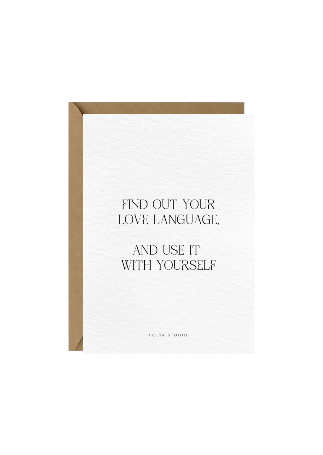 Открытка LOVE LANGUAGE