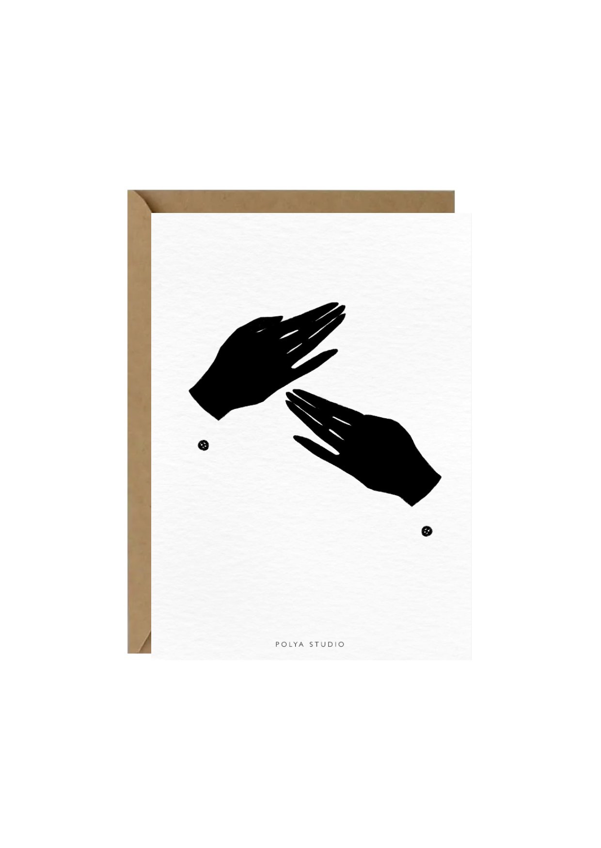 Открытка YOUR HANDS
