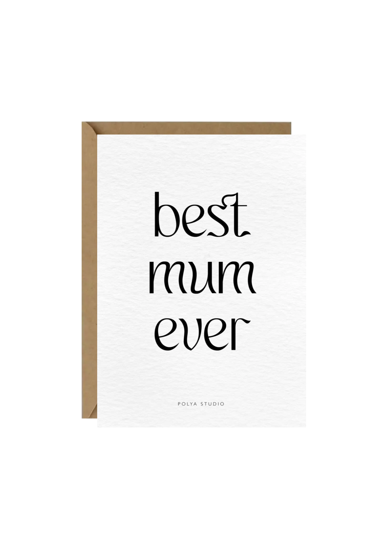 Открытка BEST MUM EVER
