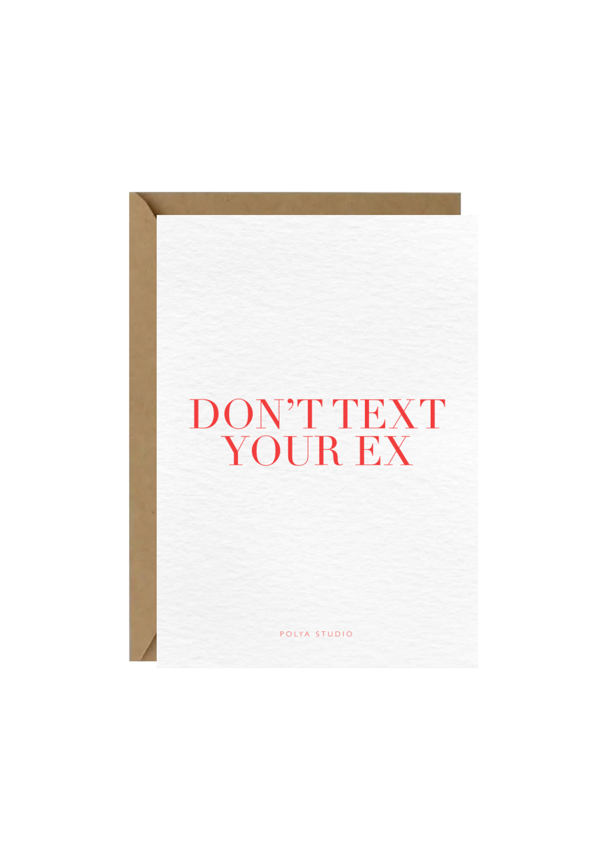 Открытка DON'T TEXT