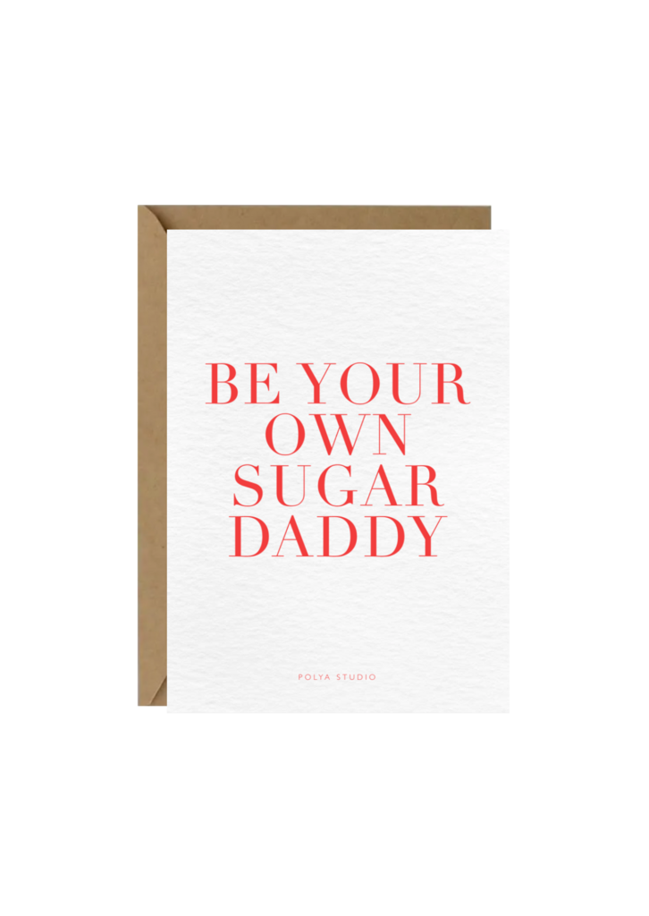 Открытка SUGAR DADDY