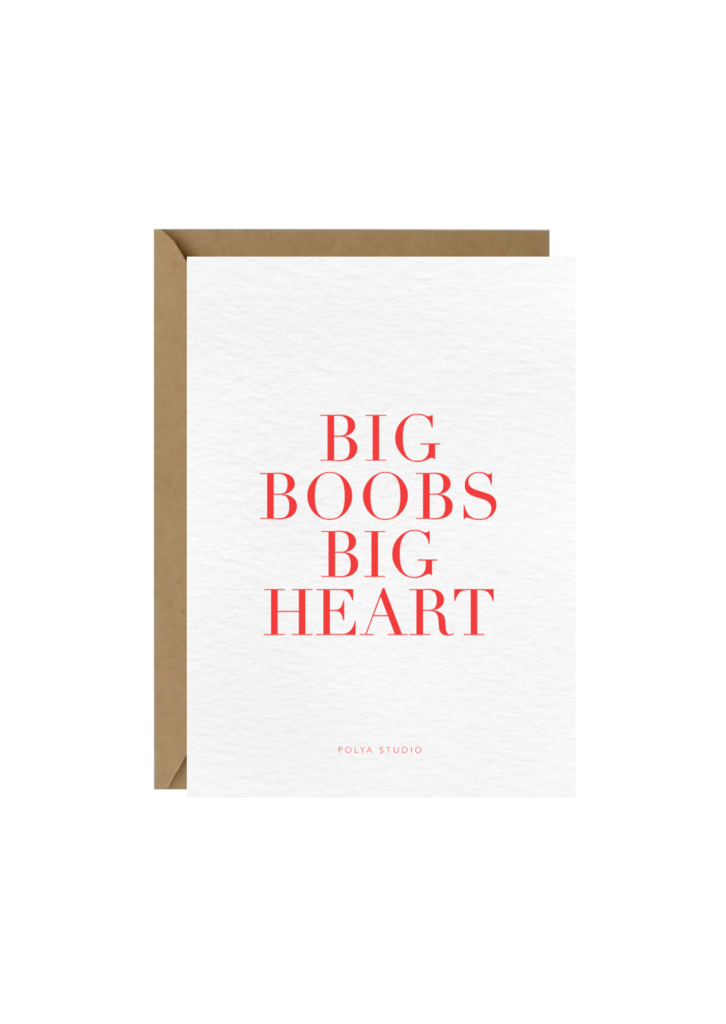 Открытка BIG BIG HEART