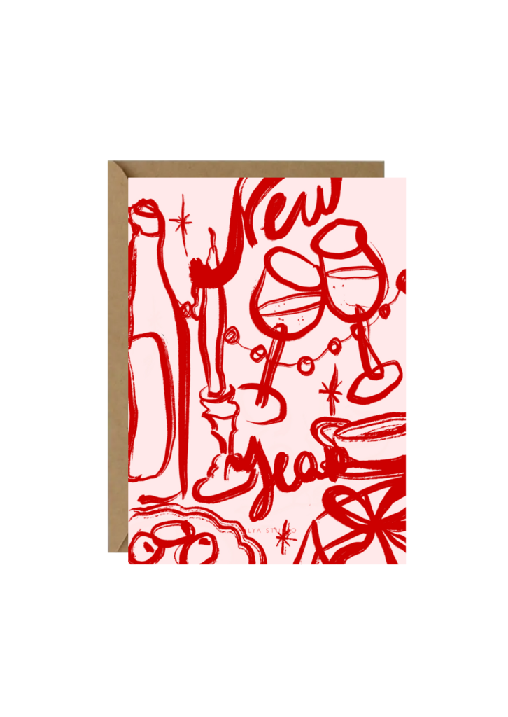 Открытка NEW YEAR PARTY 2