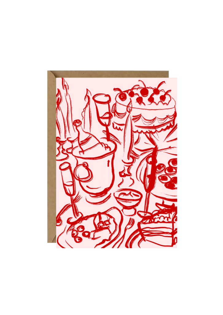 Открытка PARTY