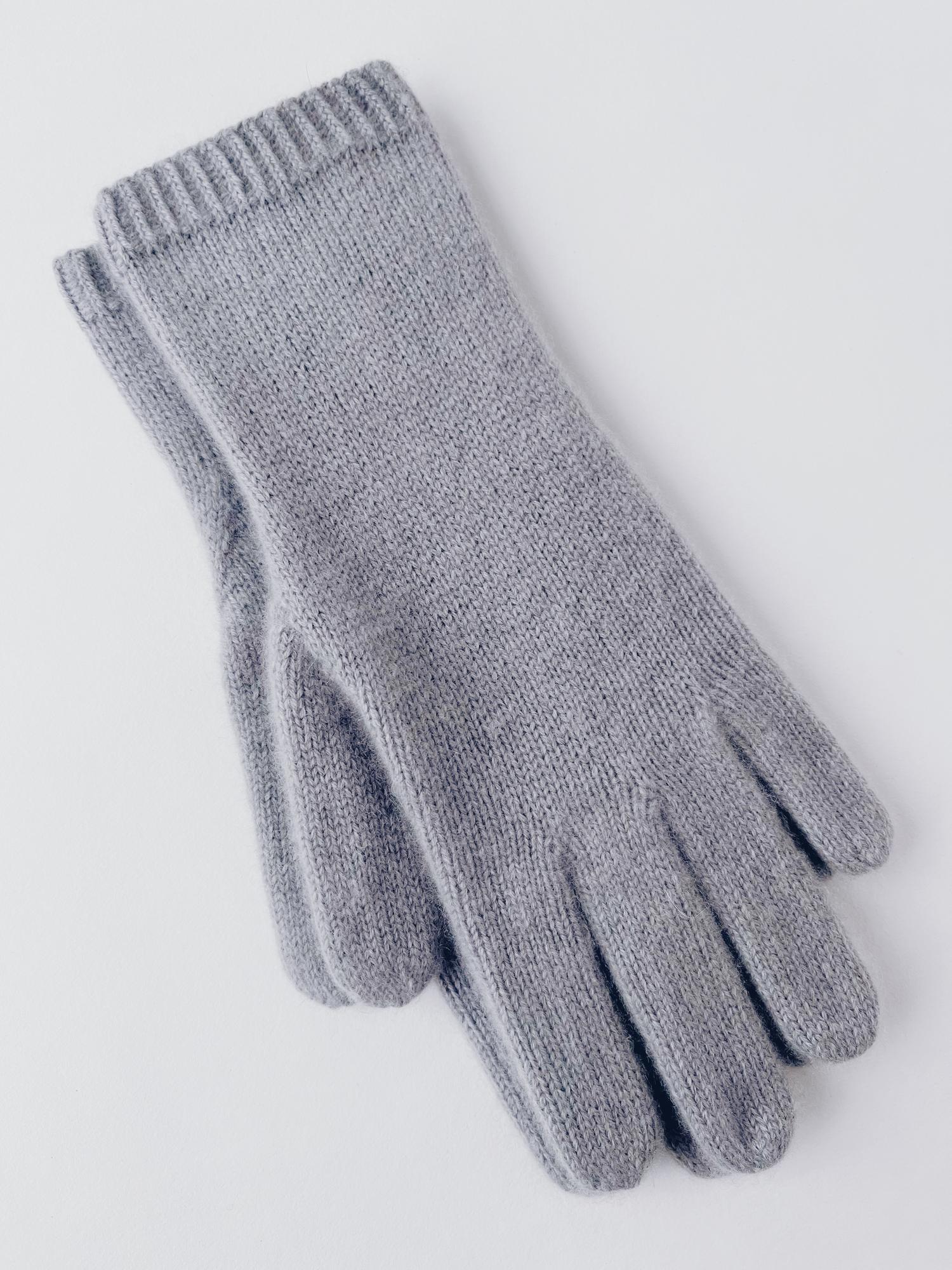 Вязаные перчатки из кашемира М