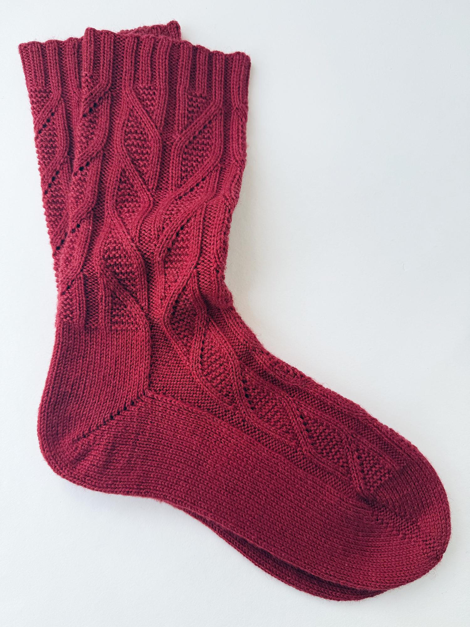 Вязаные носки мужские 43-44