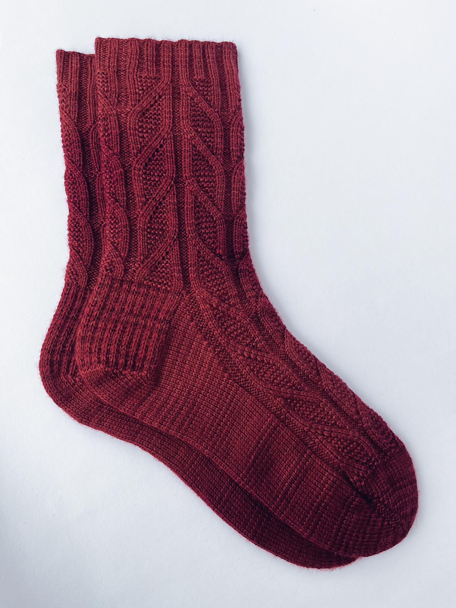 Вязаные носки мужские 42-43