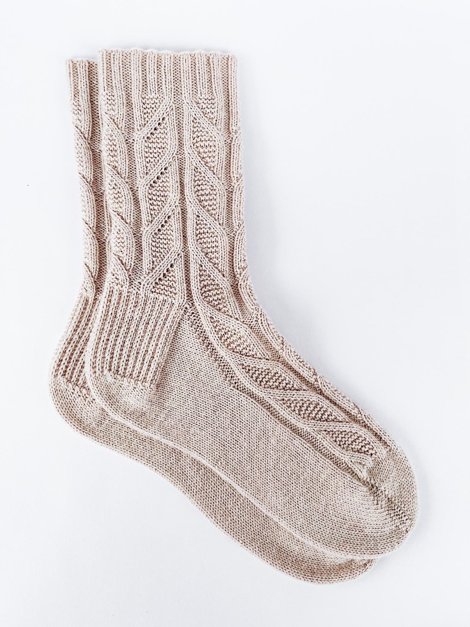 Вязаные носки  41-42