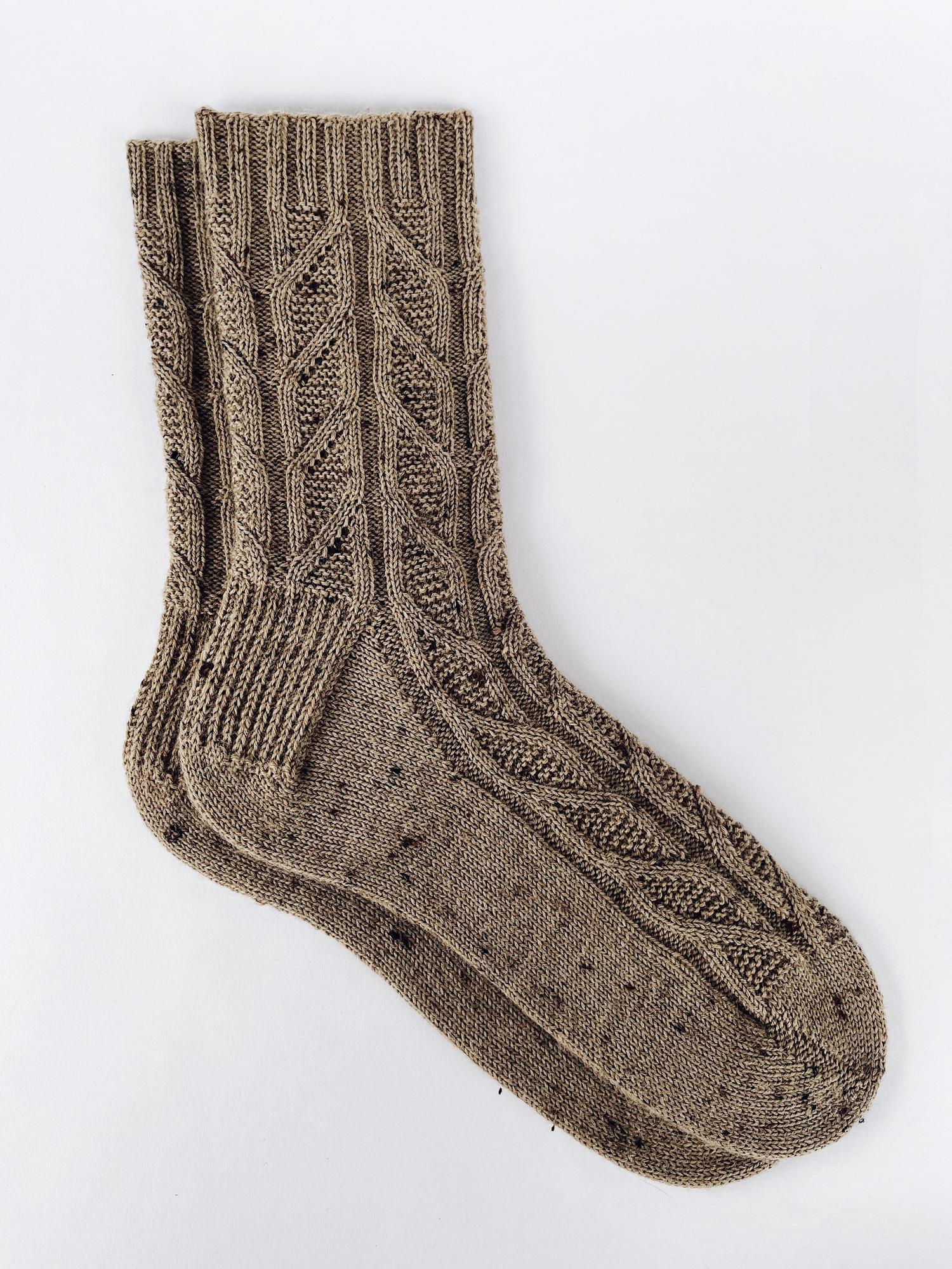 Вязаные носки мужские 44-45