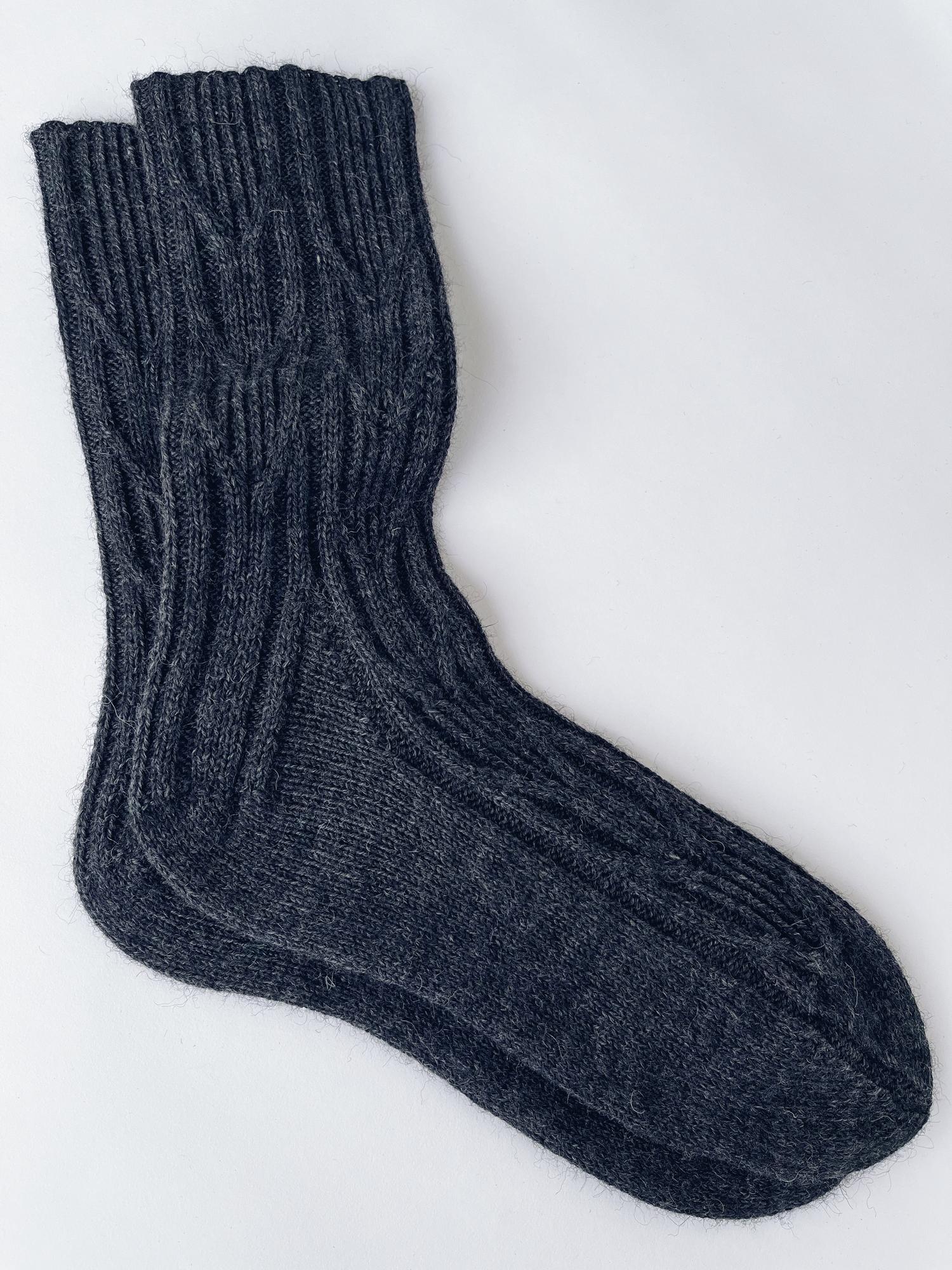 Вязаные носки мужские 44-45