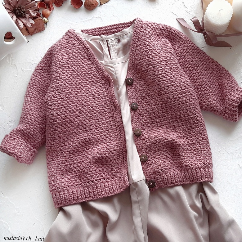 Мастер-класс кардиган "Lili"