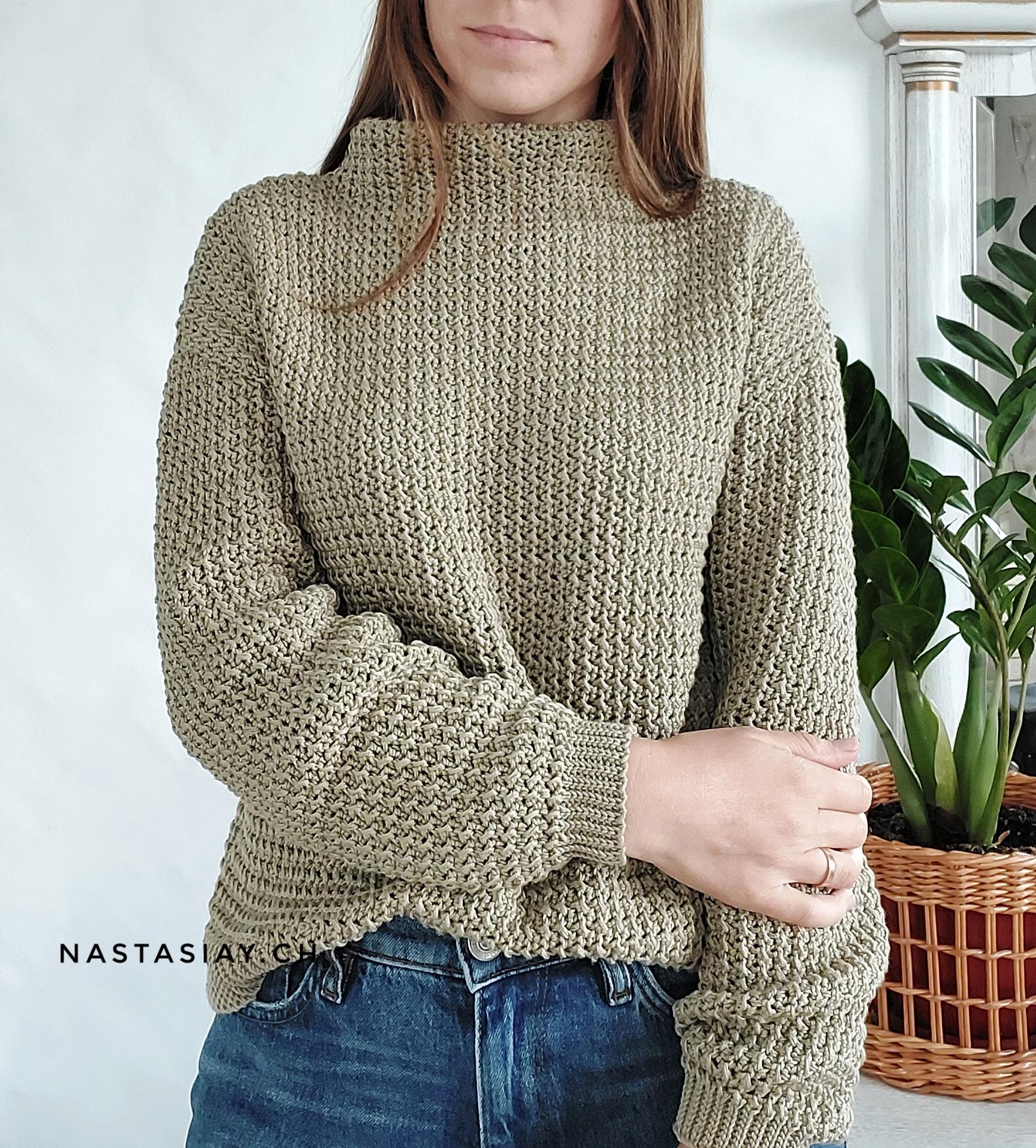 Мастер-класс свитер/жилет/ джемпер "Жемчужный"