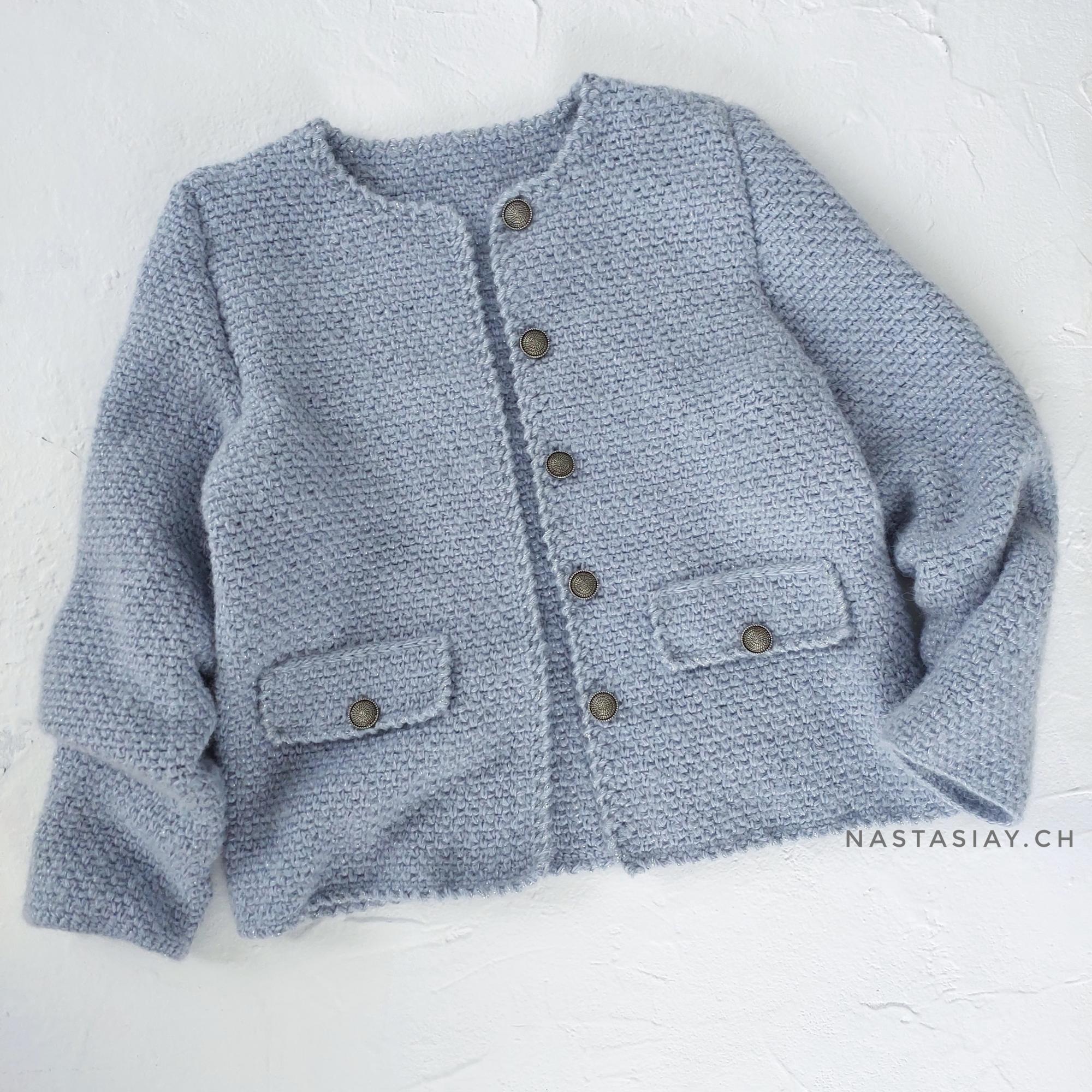 Мастер-класс Жакет "Скарлетт " крючком