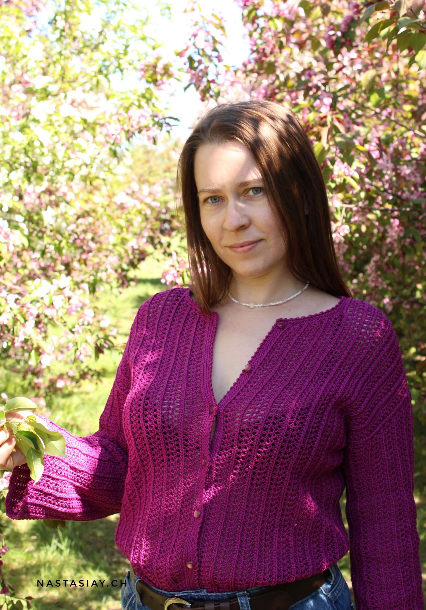 Совместник по вязанию блузы