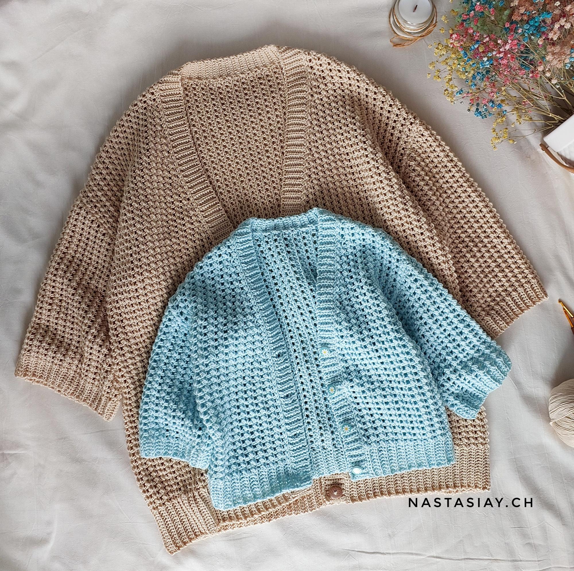 Мастер- класс кардиган "Воздух"