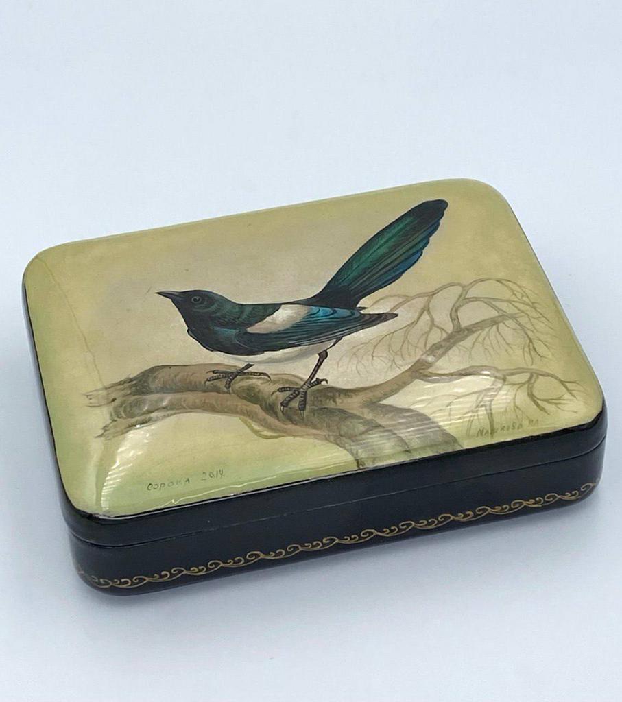 Шкатулка "Сорока"