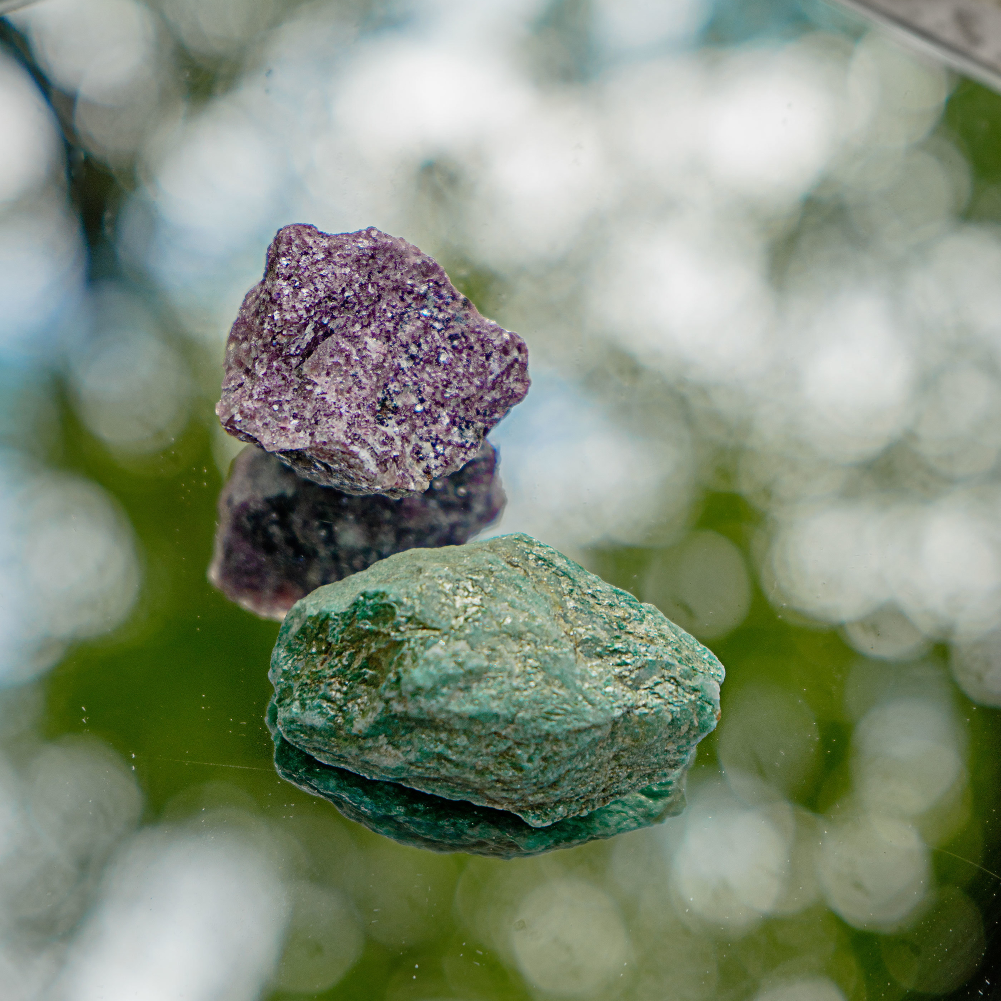 Набор "Анти-стресс" (фуксит лепидолит)