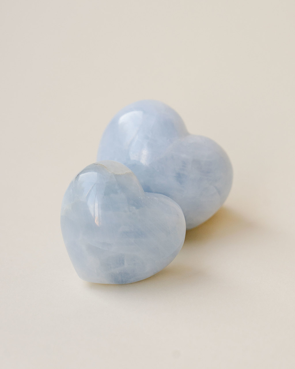 Голубой кальцит (сердце)