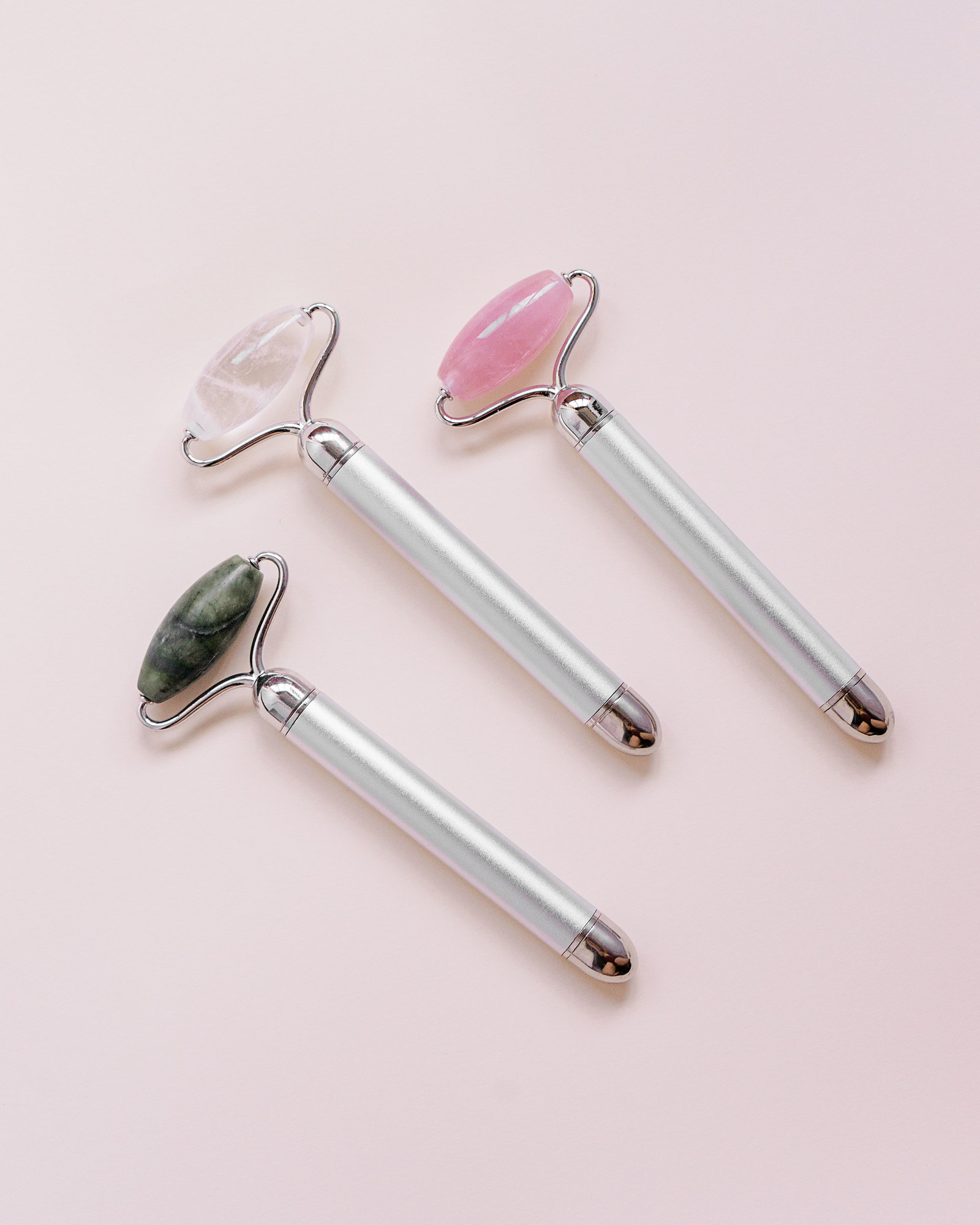 Вибро-роллеры из натуральных минералов