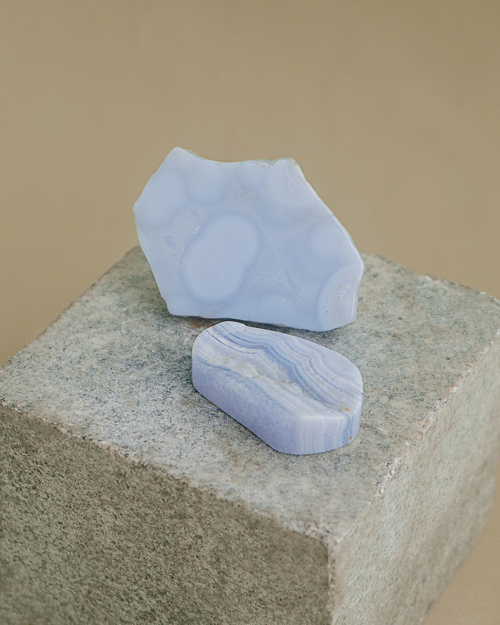 агат голубой агат пластина