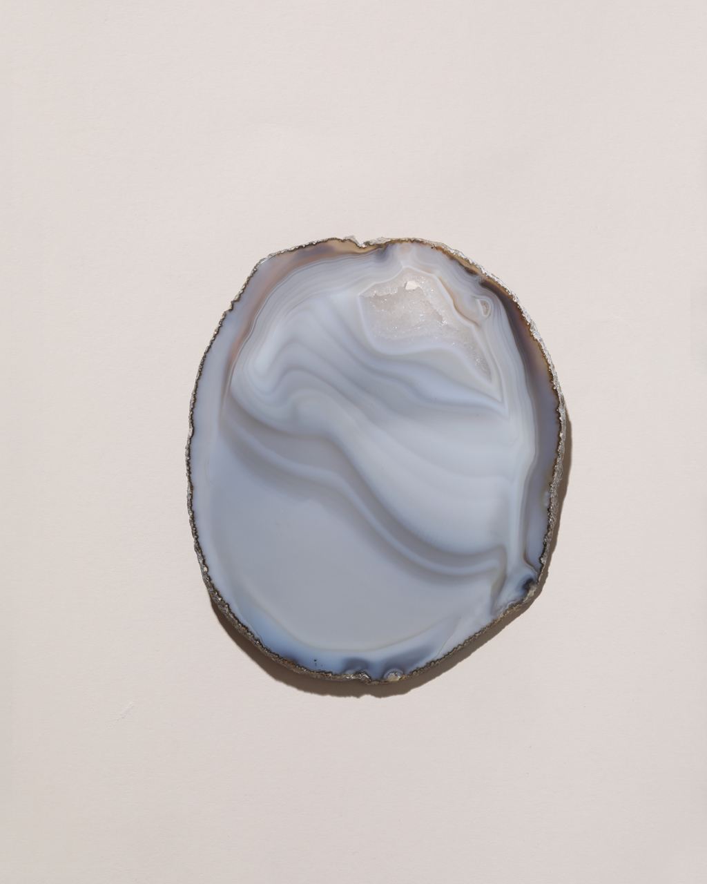 Срез агата (серый)