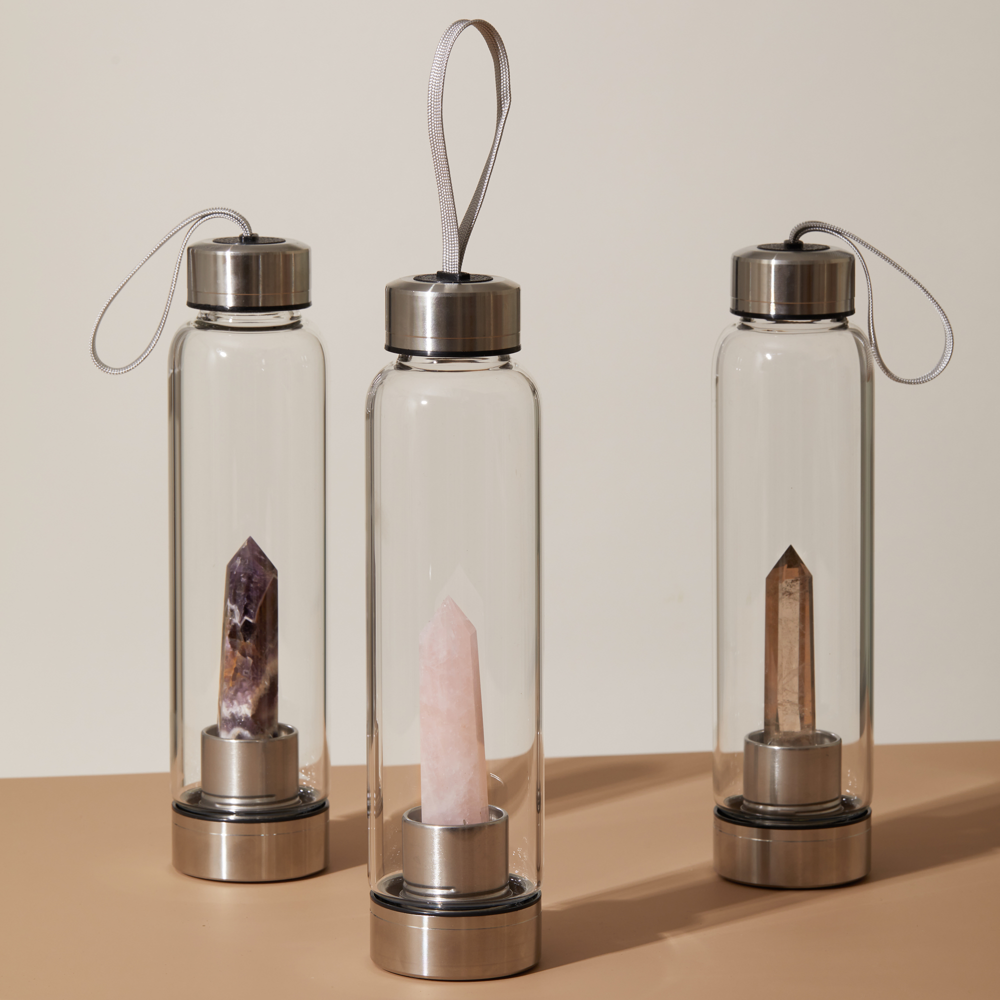 бутылка с кристаллом