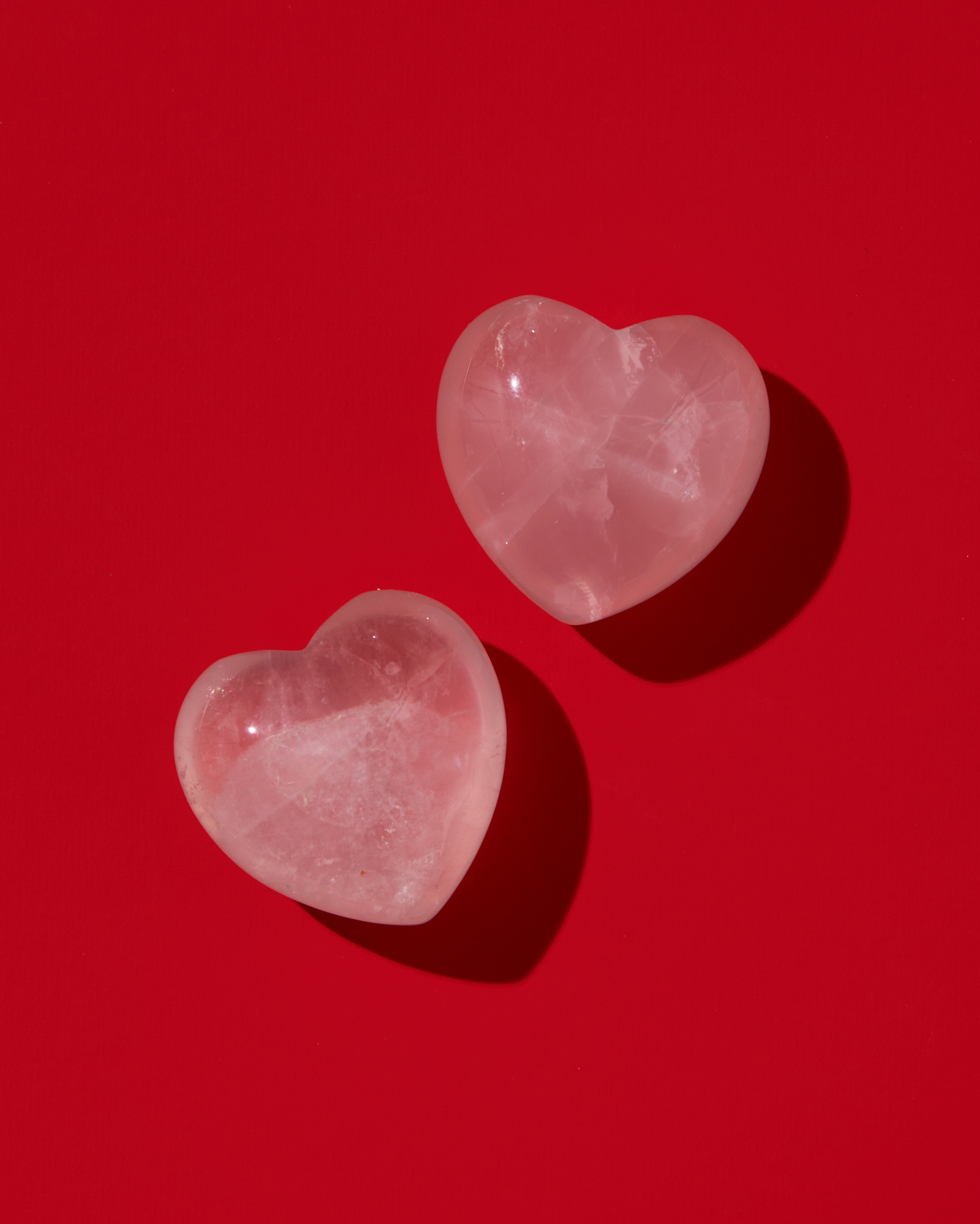 Сердечки из минералов