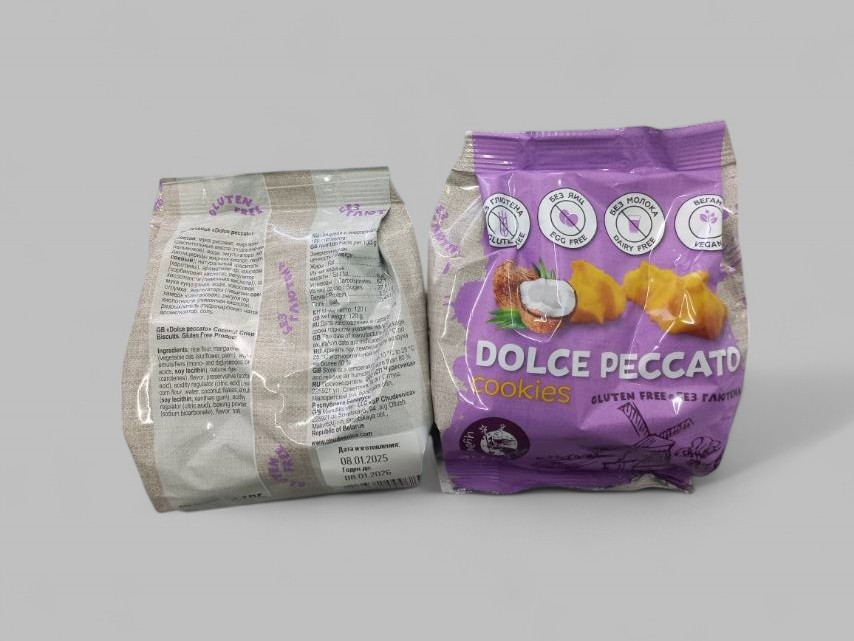 Печенье "Dolce Peccato" без глютена