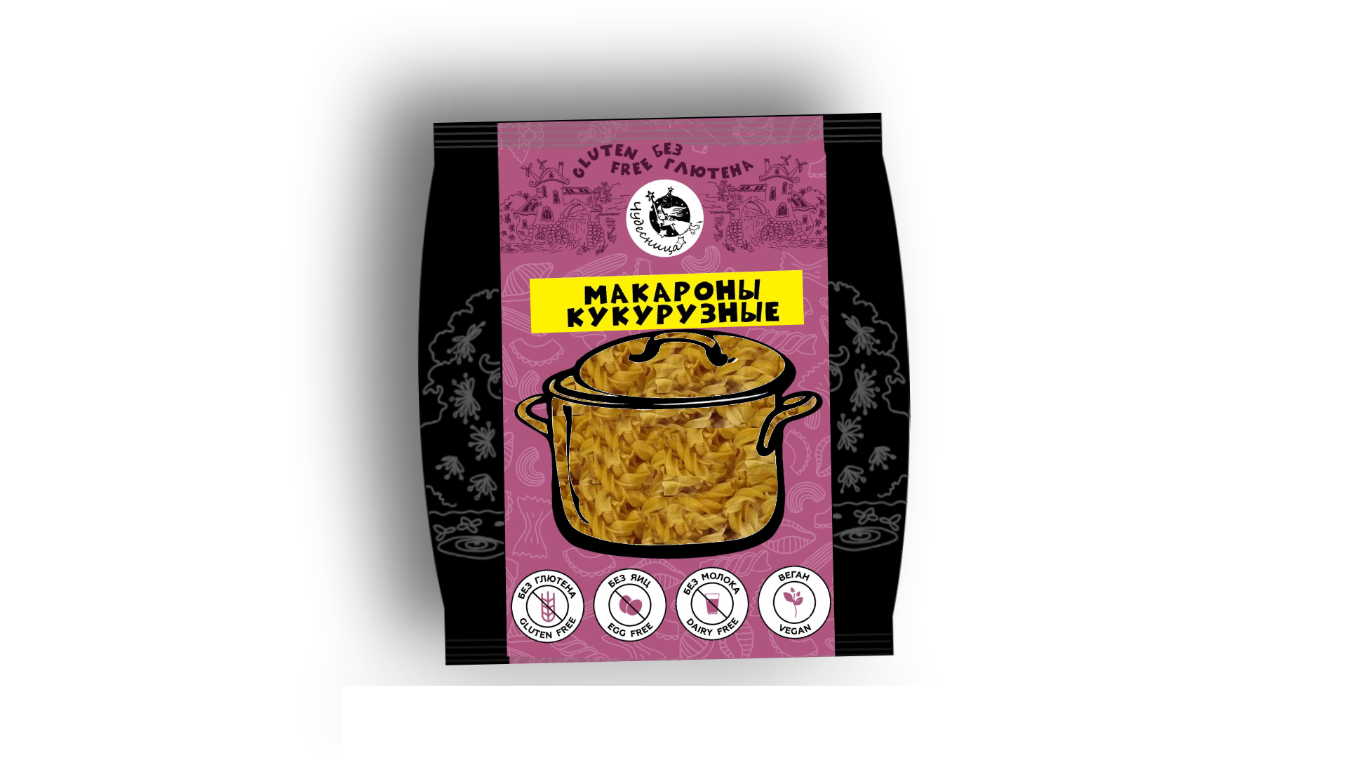 Макароны кукурузные "Спираль"